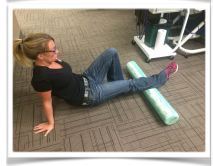 Calf Roll - Foam Roller Exercises - Action Sports Clinic